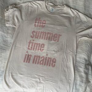 The Summer Time in Maine t shirt More & Co